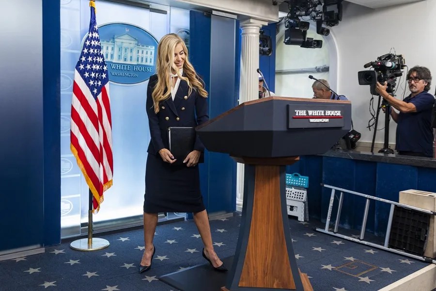 ¿Quién es Katie Zacharia, la nueva portavoz de Trump en la Casa Blanca?