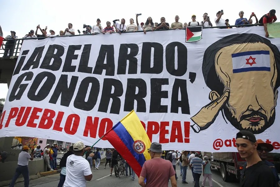 Protesta Colombia para Ableardo de la Espriella
