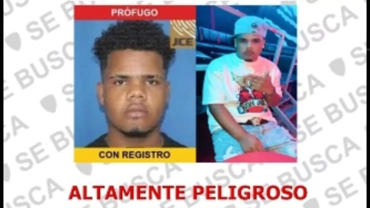 Ficha de búsqueda de Yeisel Yoel Dotel Carvajal, capturado en Bahoruco y acusado de doble homicidio en Villa Liberación