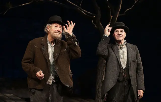 Ian McKellen y Patrick Stewart