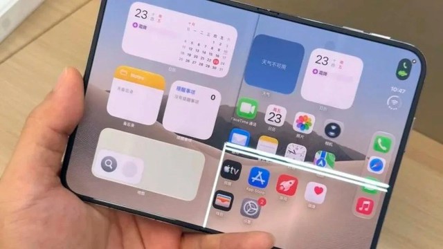 Apple admite un "problema" en el pliegue de la pantalla del iPhone Duo y sugiere a los afectados pedir un recambio